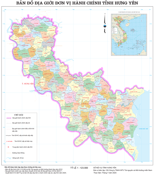 Bản đồ hành chính Xã Nghĩa Trụ