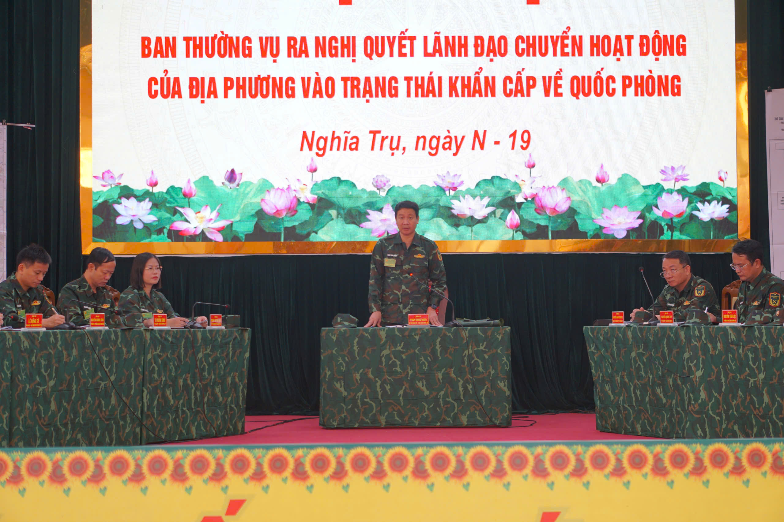 Xã Nghĩa Trụ khai mạc diễn tập chiến đấu phòng thủ năm 2026