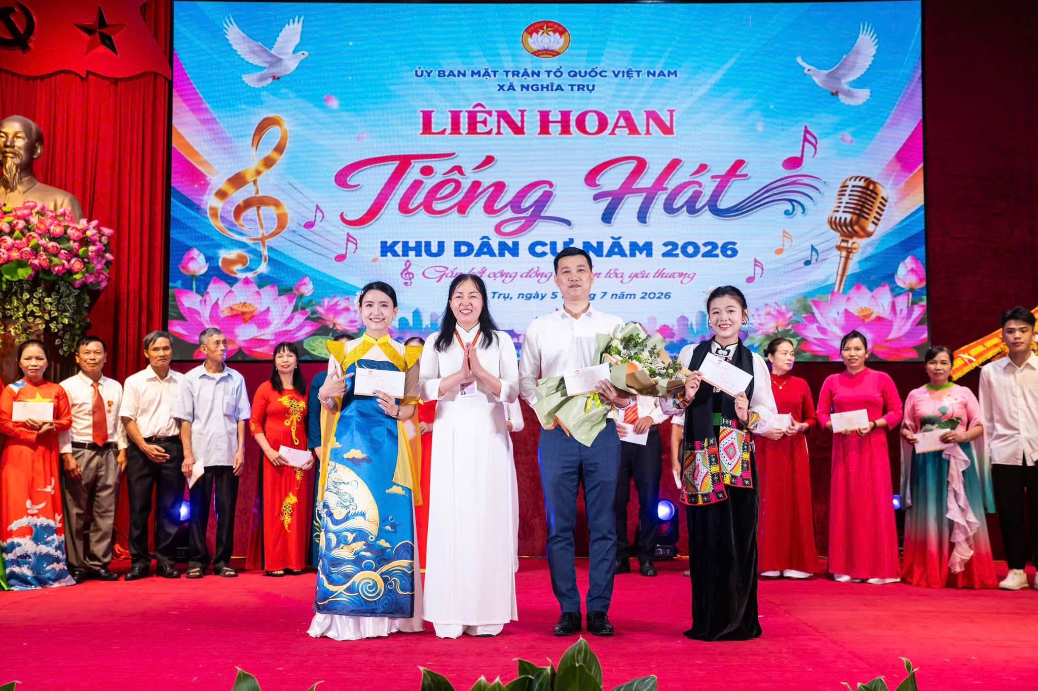 Nghĩa Trụ tổ chức Liên hoan Tiếng hát khu dân cư năm 2026