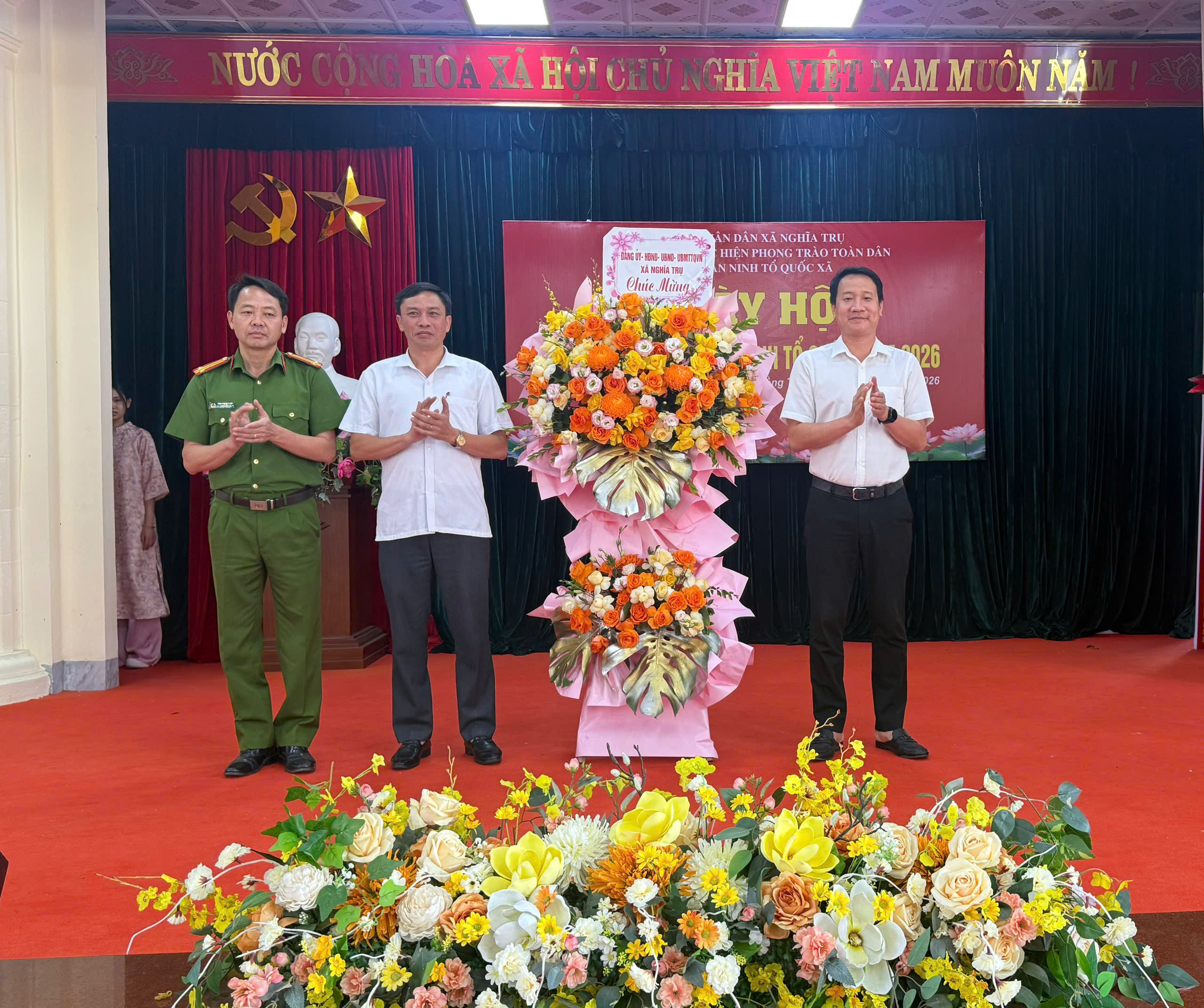 Xã Nghĩa Trụ tổ chức ngày hội “Toàn dân bảo vệ an ninh Tổ quốc" năm 2026