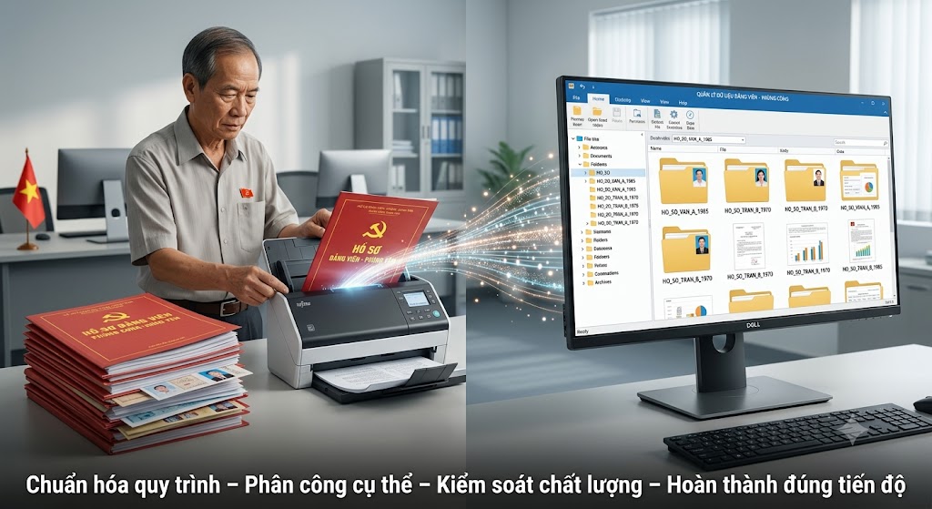 Nghĩa Trụ: “Dây chuyền số hóa” – rõ người, rõ việc, rõ sản phẩm