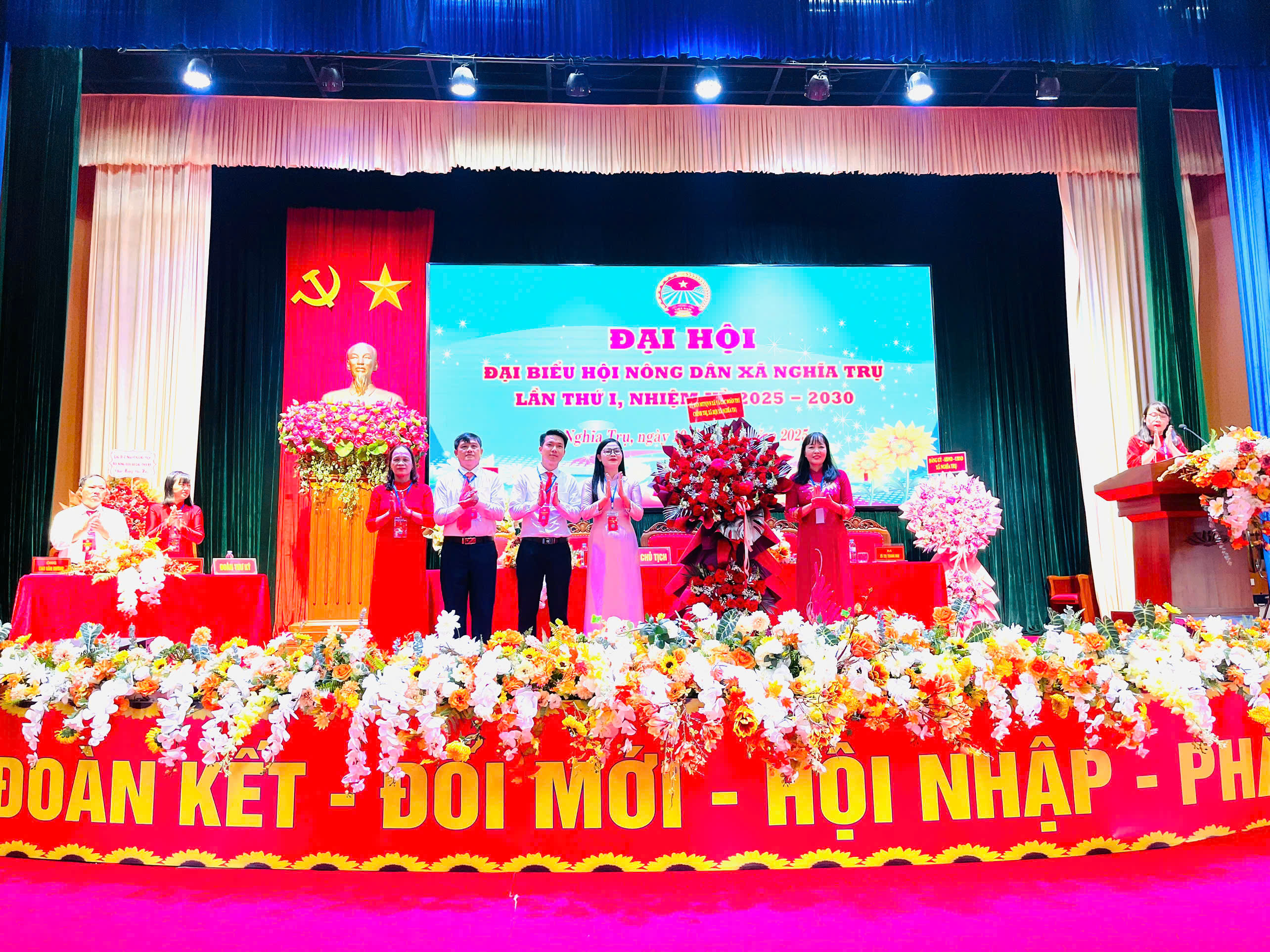 Đại hội đại biểu hội nông dân xã Nghĩa trụ lần thứ I, nhiệm kỳ 2025-2030