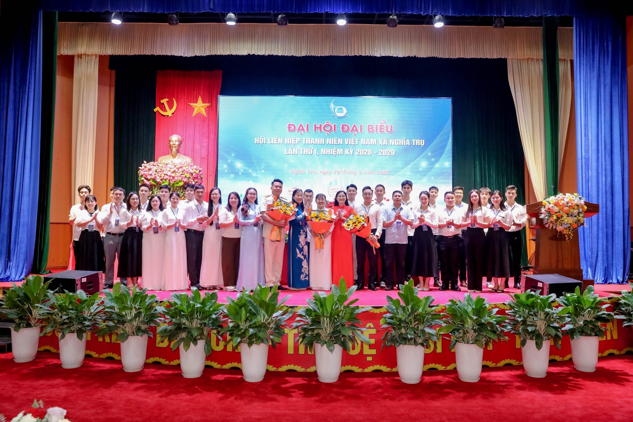 Đại hội đại biểu Hội LHTN Việt Nam xã Nghĩa Trụ lần thứ I nhiệm kỳ 2026-2029 diễn ra thành công tốt đẹp
