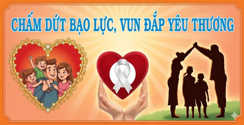 Tuyên truyền tháng hành động quốc gia về phòng, chống bạo lực gia đình năm 2026 Chủ đề: “Chấm dứt bạo lực, vun đắp yêu thương”
