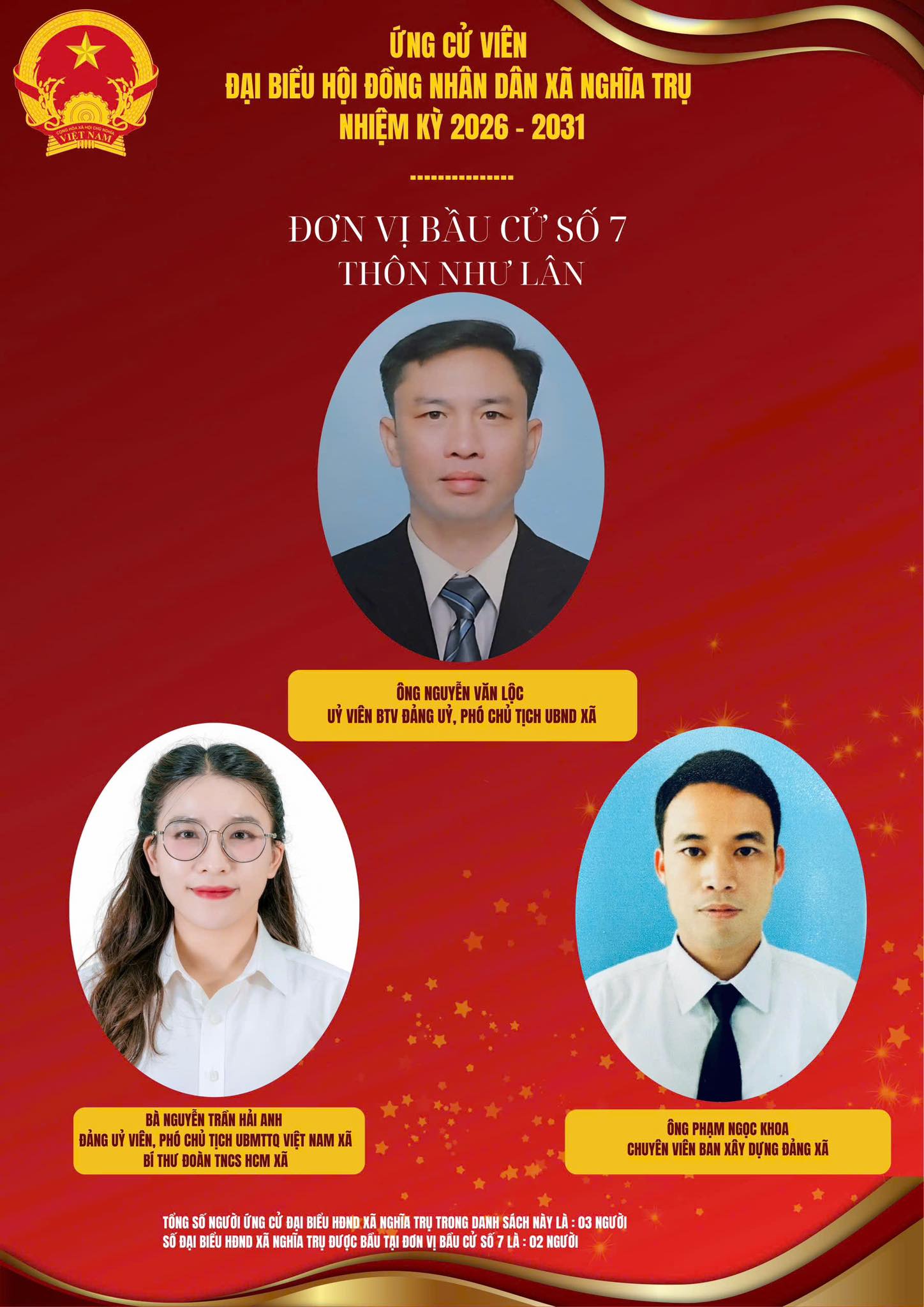 ĐƠN VỊ BẦU CỬ SỐ 7