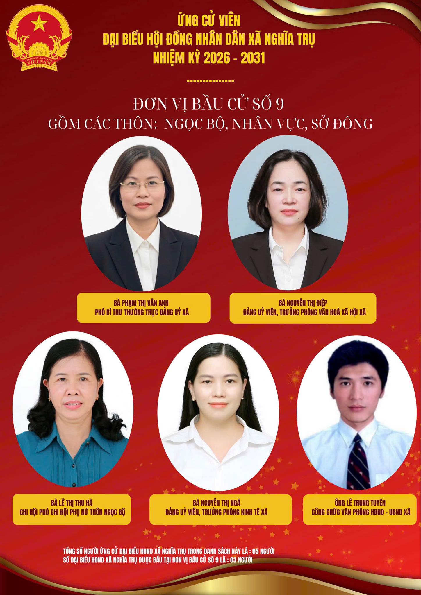 ĐƠN VỊ BẦU CỬ SỐ 9